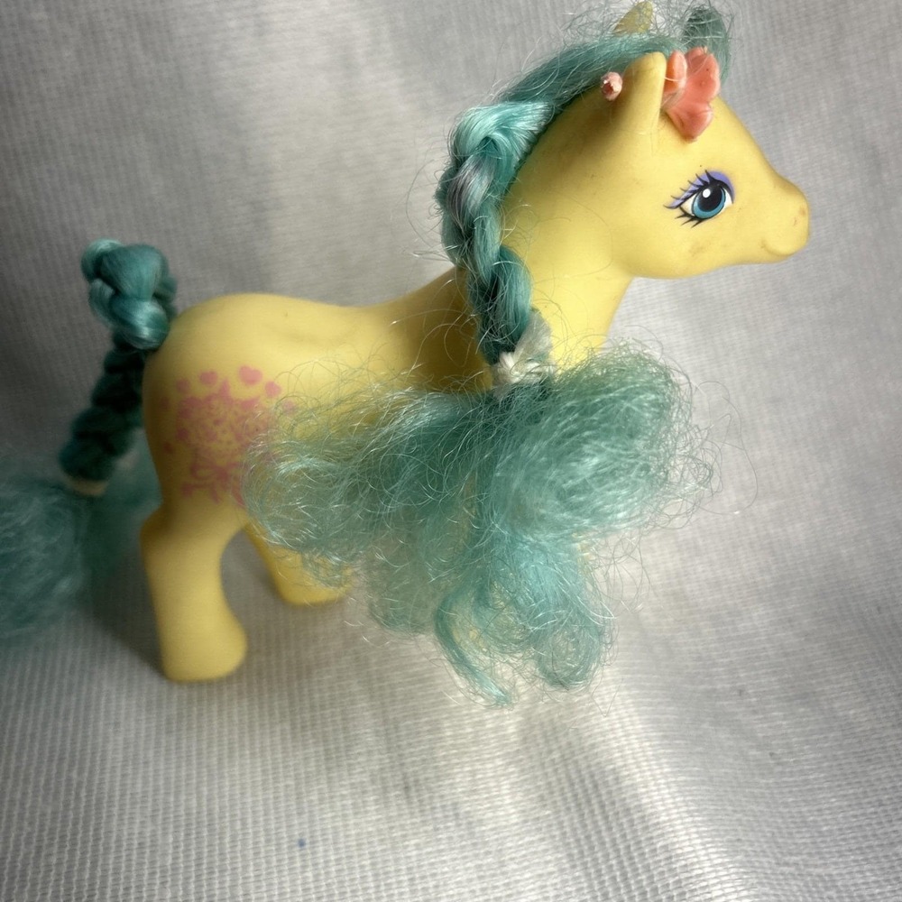 Hasbro My Little Pony Cha Cha Prom Queen Sweetheart Sister 1988 hair braided